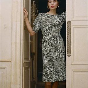 Rouje Norma Dress in Green Size 36